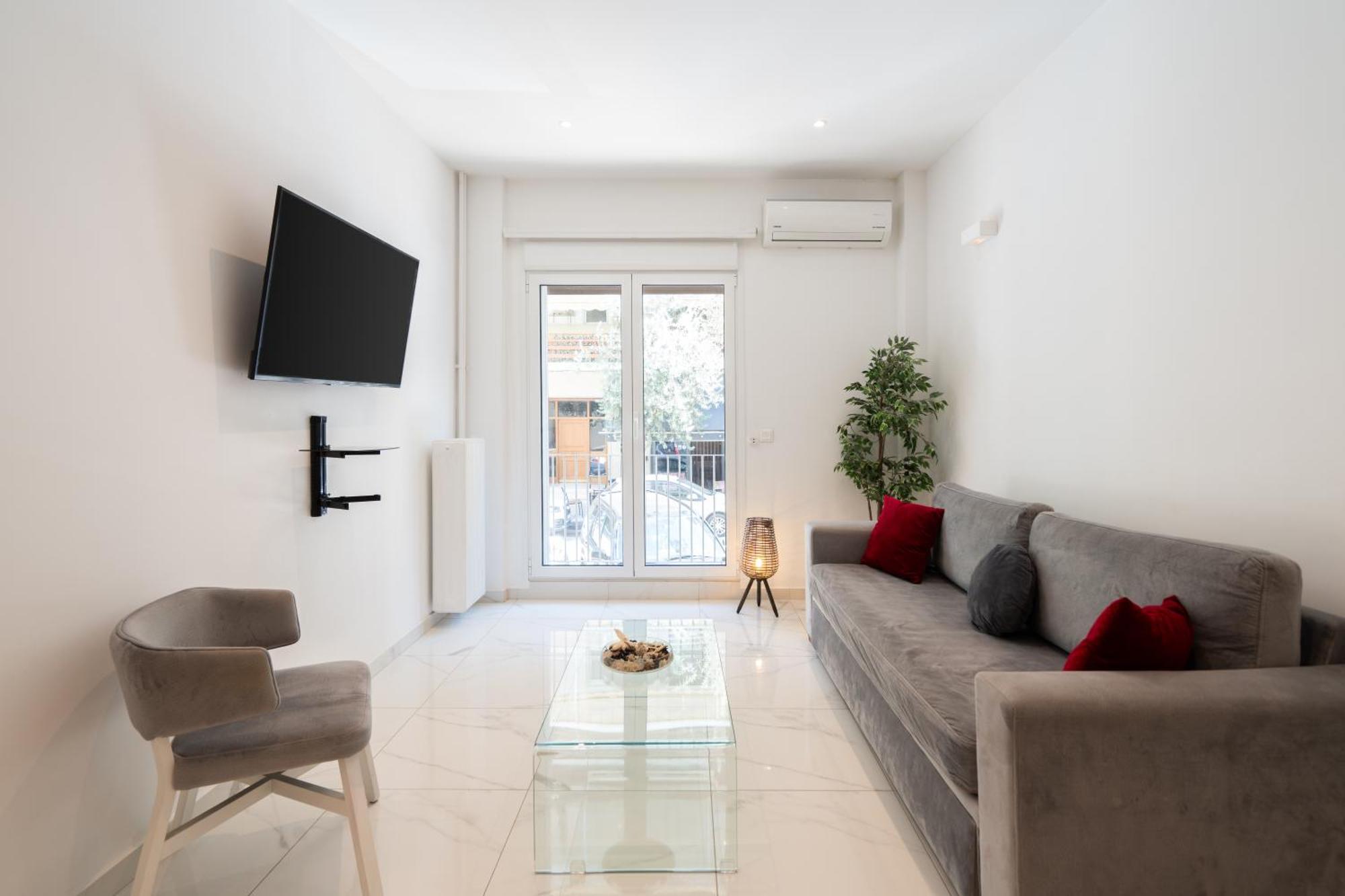 Sophisticated Modern Apt In Athens Center Exterior photo